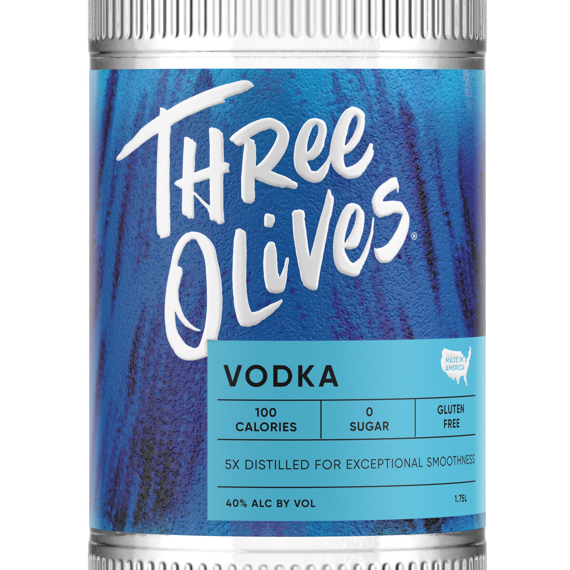 slide 4 of 5, Three Olives Vodka 1.75 l, 1 liter