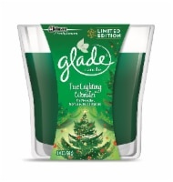 slide 1 of 1, Glade Tree Lighting Wonder Fir Needle Spruce Eucalyptus Candle Limited Edition, 3.4 oz