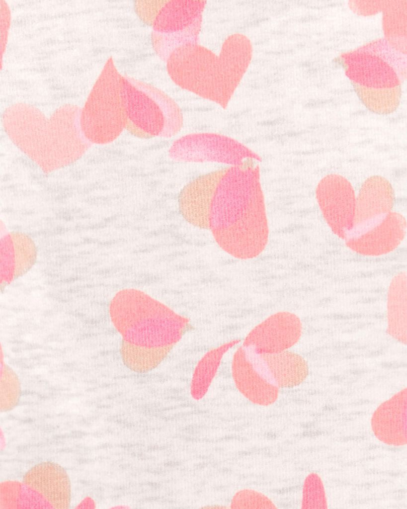 slide 3 of 3, Oshkosh Baby Heart-Print Stretch Leggings Multi 18M, 1 ct