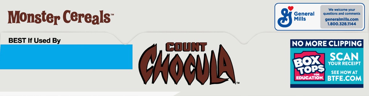 slide 8 of 10, General Mills Count Chocula Cereal with Frightful Friends Marshmallows, Kids Breakfast Cereal, Limited Edition, Made with Whole Grain, 10.4 oz, 10.4 oz