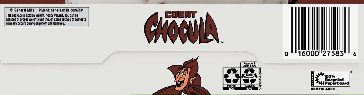 slide 3 of 10, General Mills Count Chocula Cereal with Frightful Friends Marshmallows, Kids Breakfast Cereal, Limited Edition, Made with Whole Grain, 10.4 oz, 10.4 oz