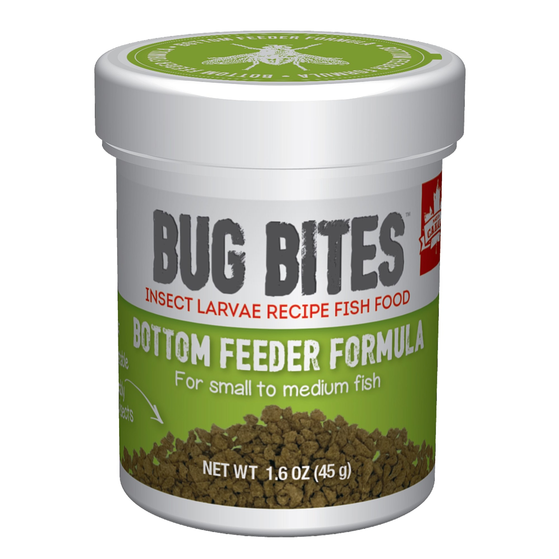 slide 1 of 1, Fluval Bug Bites Granules for Bottom Feeders, 1.59 oz