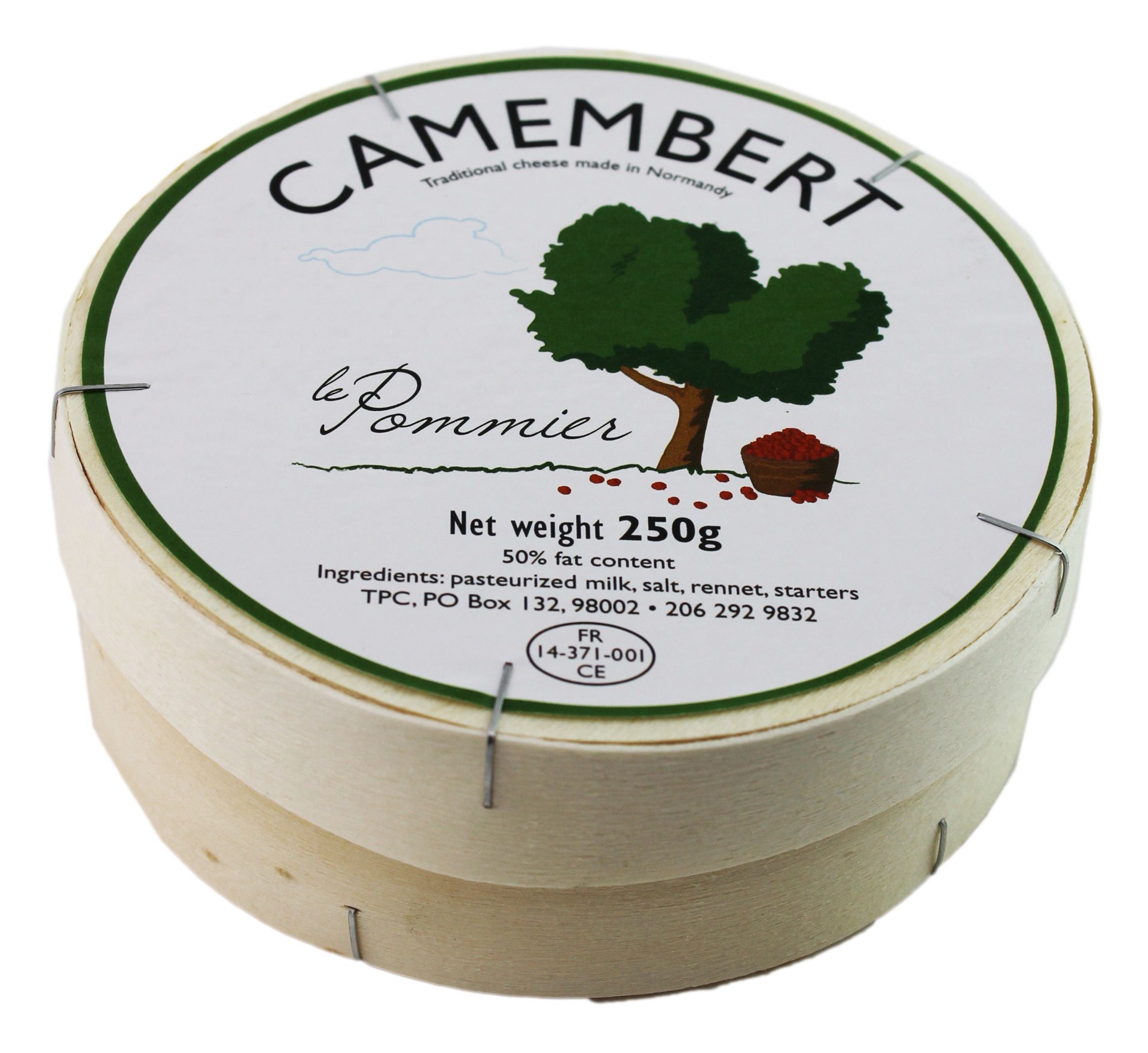 slide 1 of 1, le Pommier Camembert Le Pommier, 8.5 oz