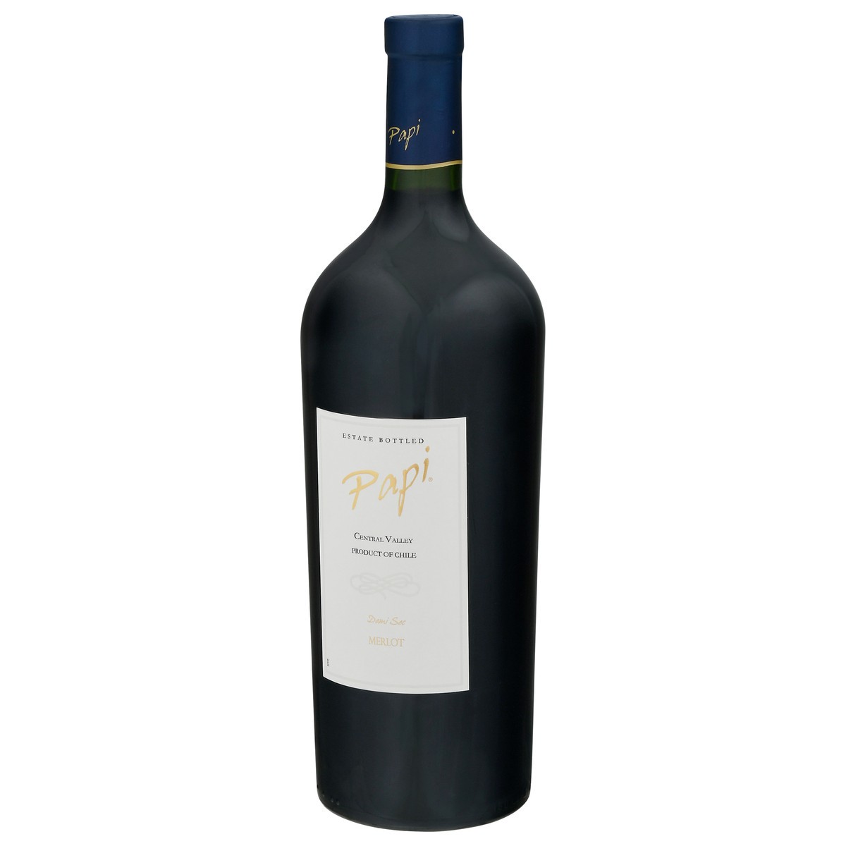 slide 7 of 12, Papi Central Valley Demi Sec Merlot 1.5 l, 1.50 liter