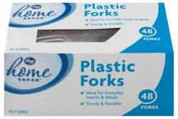 Kroger Home Sense Plastic Forks