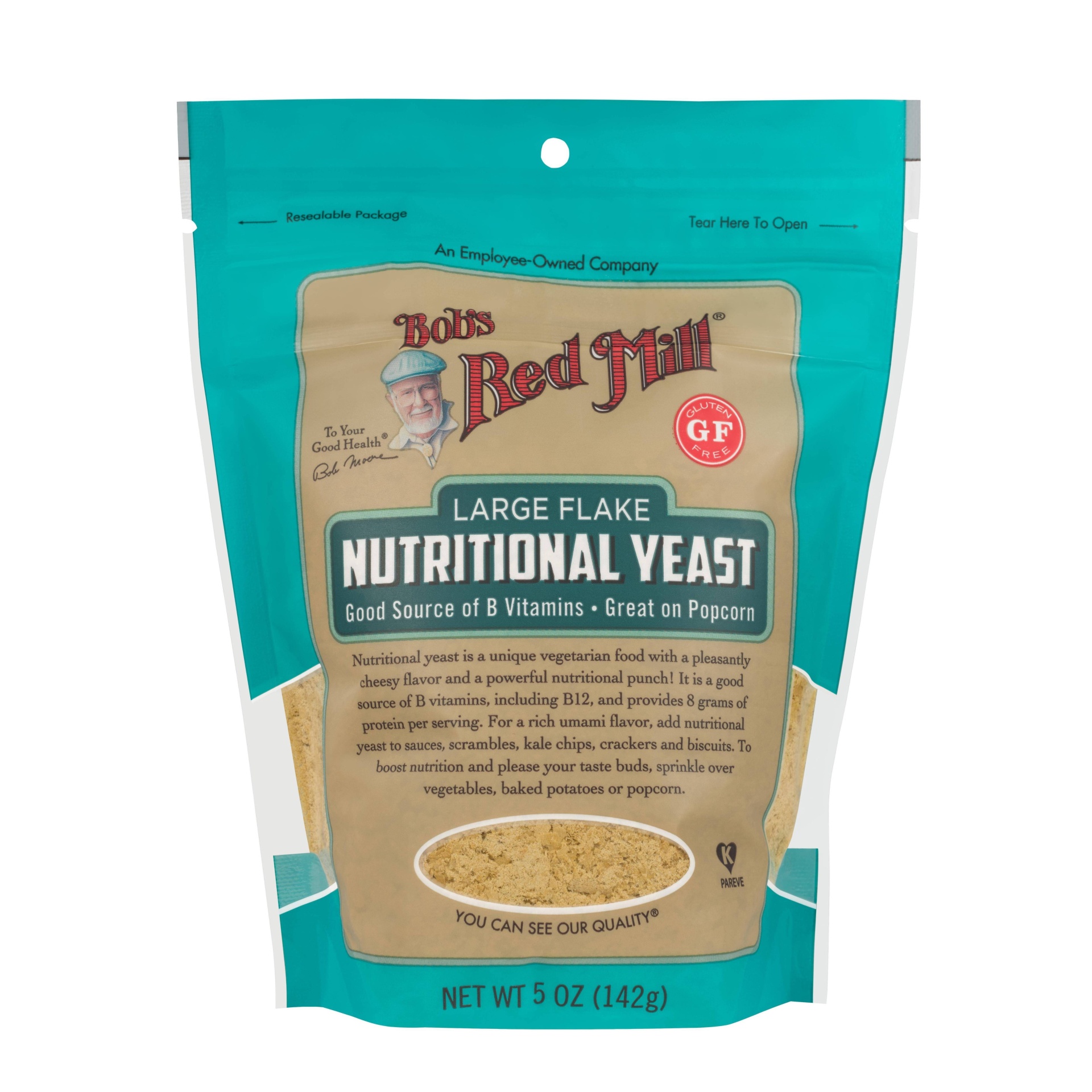 slide 1 of 2, Bob's Red Mill Large Nutritional Yeast Flakes, 6 oz