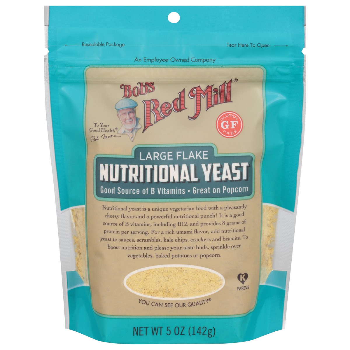 slide 1 of 9, Bobs Bob's Red Mill Nutritional Yeast, 5 oz