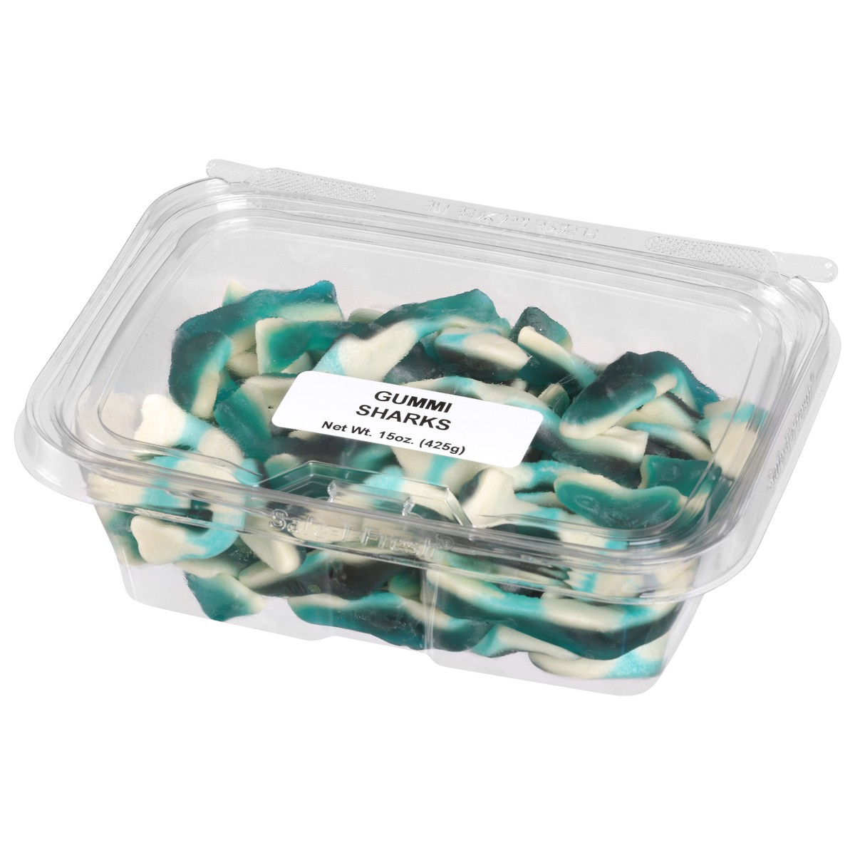 slide 12 of 12, JLM Manufacturing Gummi Sharks 15 oz, 15 oz