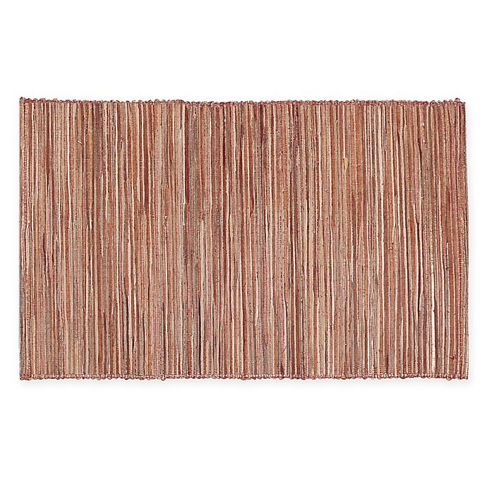 slide 1 of 3, Saro Lifestyle Melaya Placemats - Rust, 4 ct