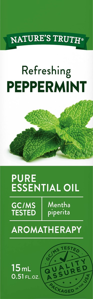 slide 9 of 10, Nature's Truth Natures Truth Essential Peppermint Oil, 1 ct