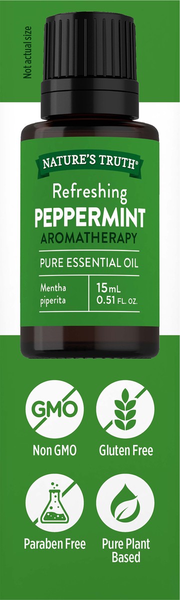 slide 4 of 10, Nature's Truth Natures Truth Essential Peppermint Oil, 1 ct