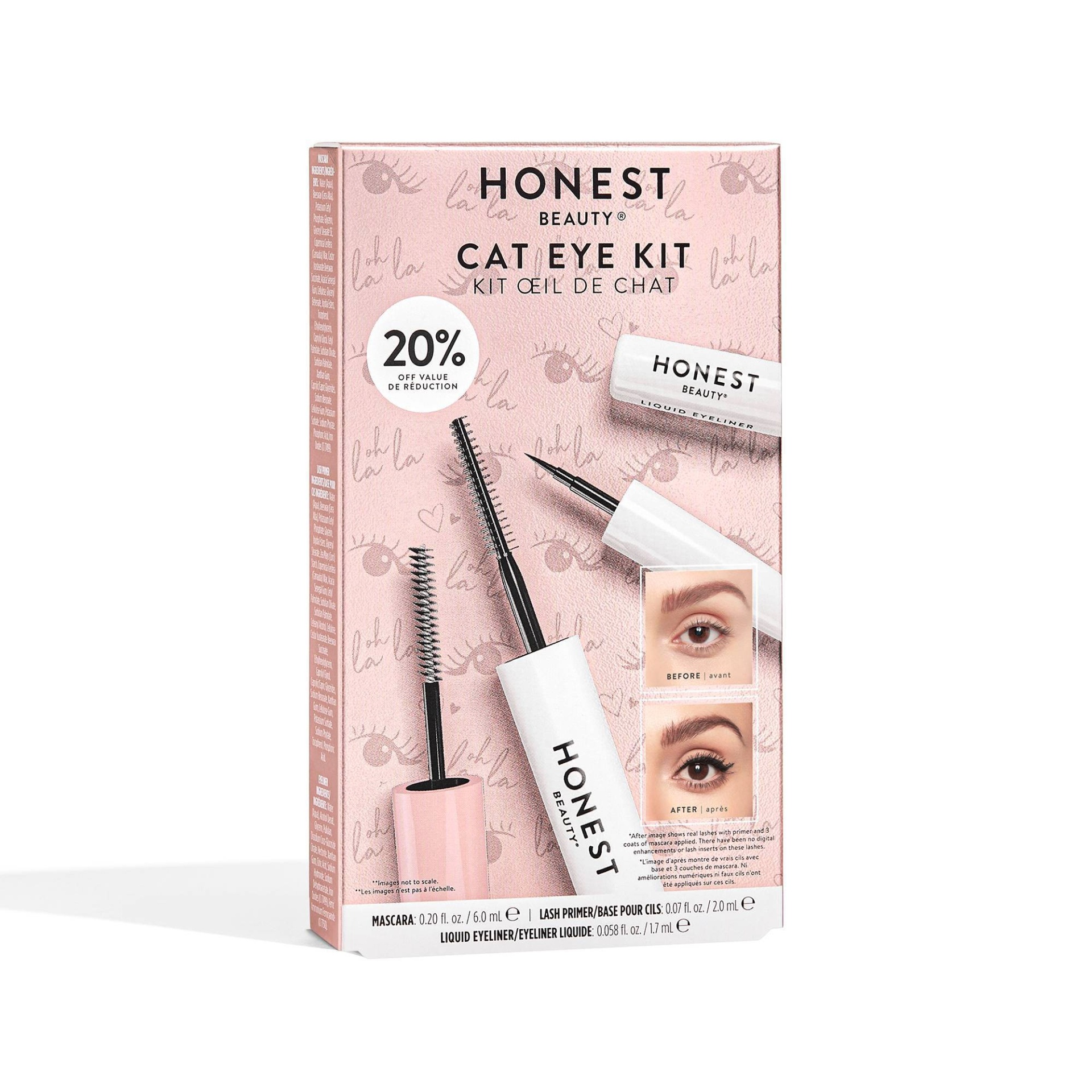 slide 1 of 5, Honest Beauty Cat Eye Kit, 2 ct