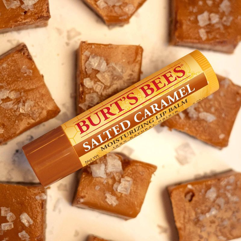 slide 7 of 9, Burt's Bees Holiday Limited Edition Stocking Stuffer Moisturizing Lip Balm - Salted Caramel - 0.15oz, 0.15 oz