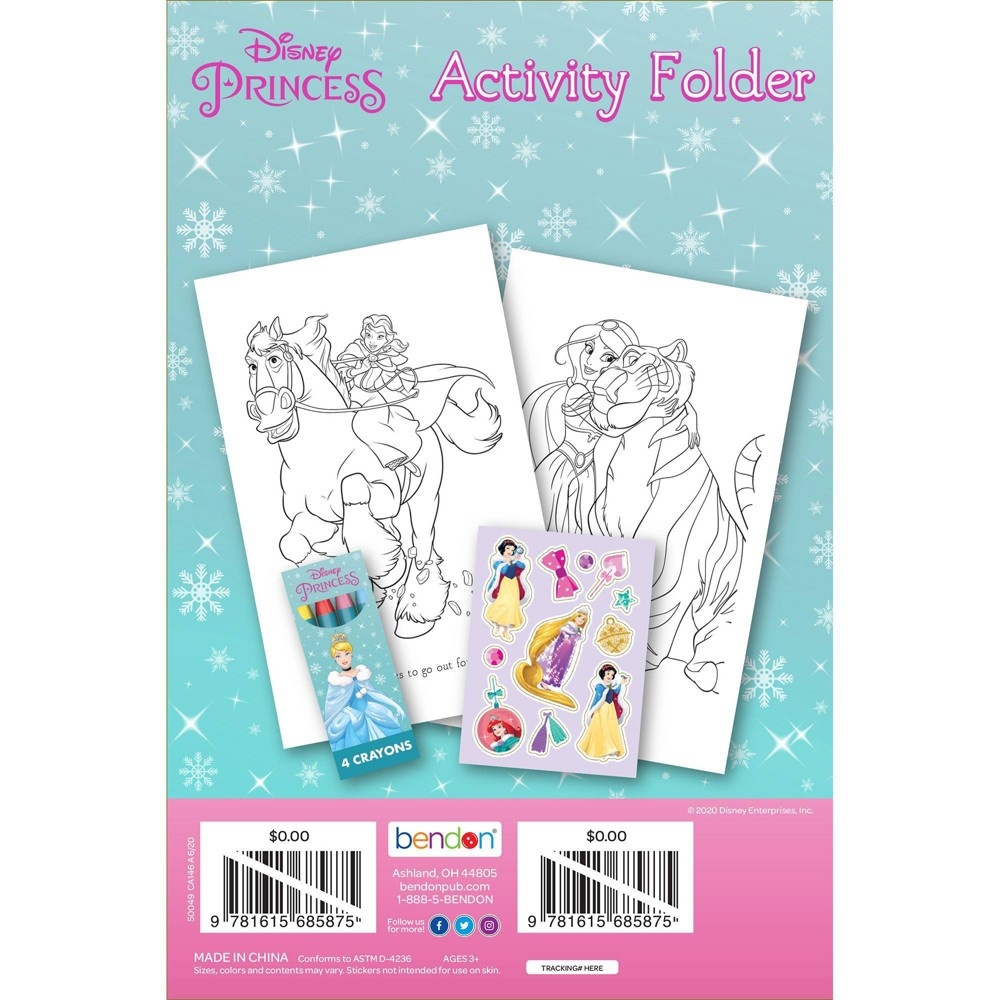 slide 2 of 3, Bendon Disney Princess Activity Folio, 1 ct