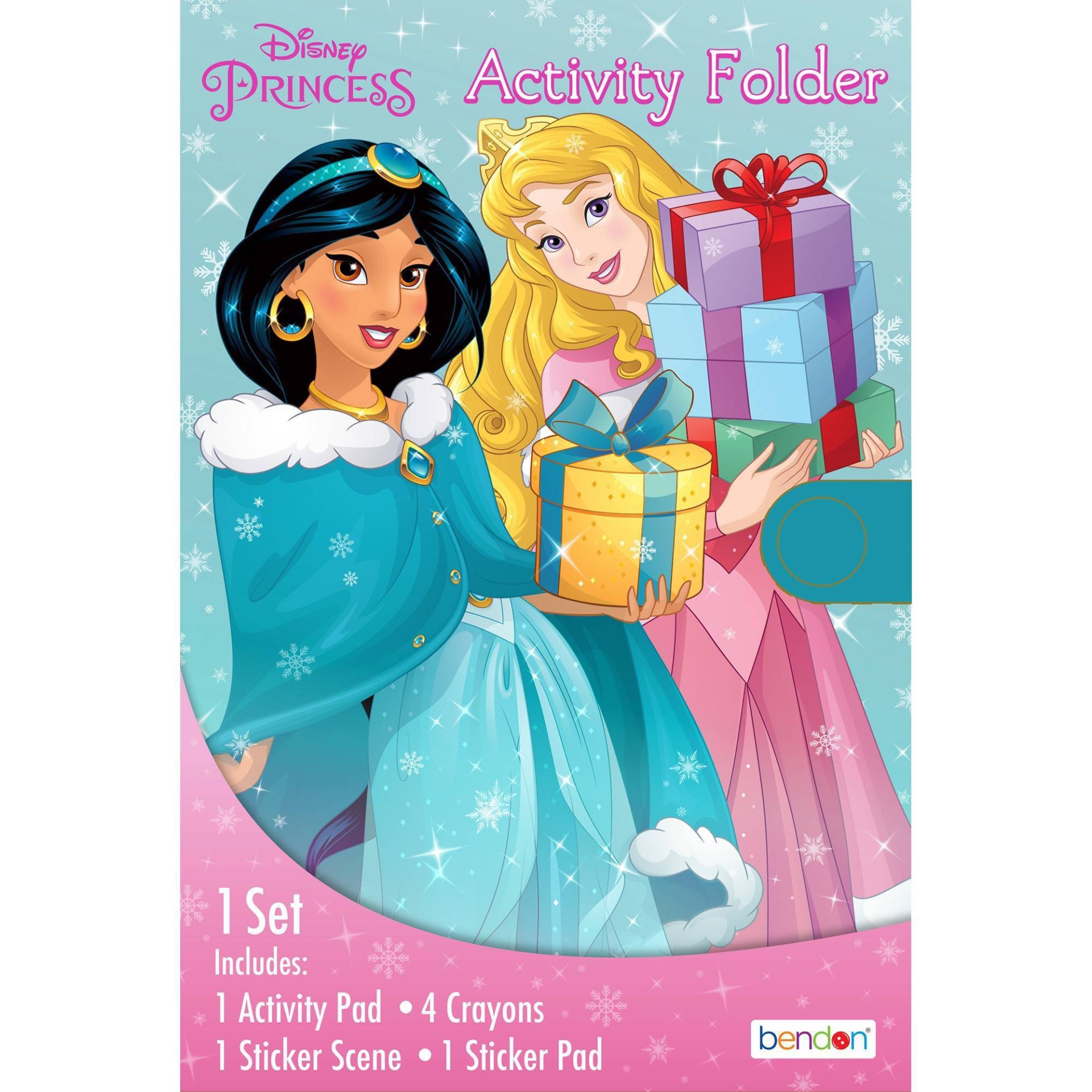 slide 1 of 3, Bendon Disney Princess Activity Folio, 1 ct