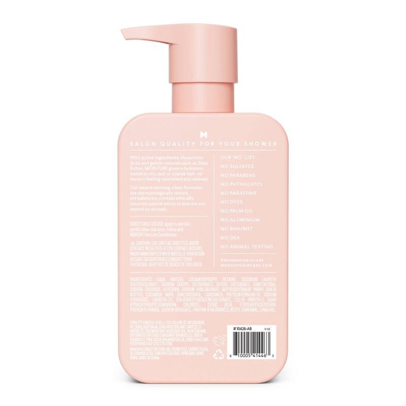 slide 2 of 11, MONDAY Moisture Shampoo - 12 fl oz, 12 fl oz