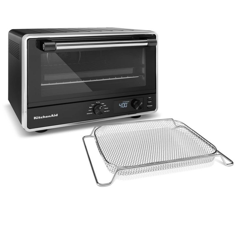 slide 4 of 9, KitchenAid Digital Countertop Oven with Air Fry - KCO124BM, 1 ct