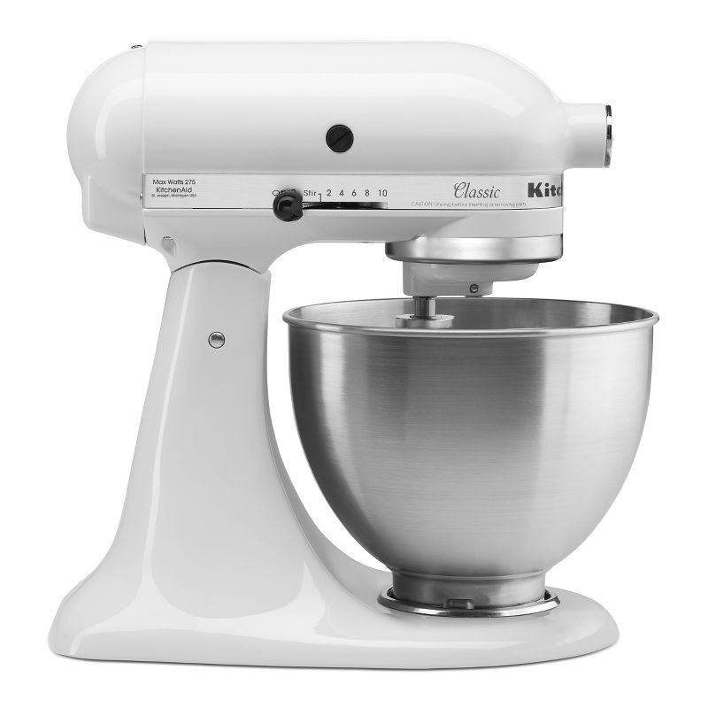 slide 1 of 6, KitchenAid Classic 4.5qt Stand Mixer - White, 4.5 qt