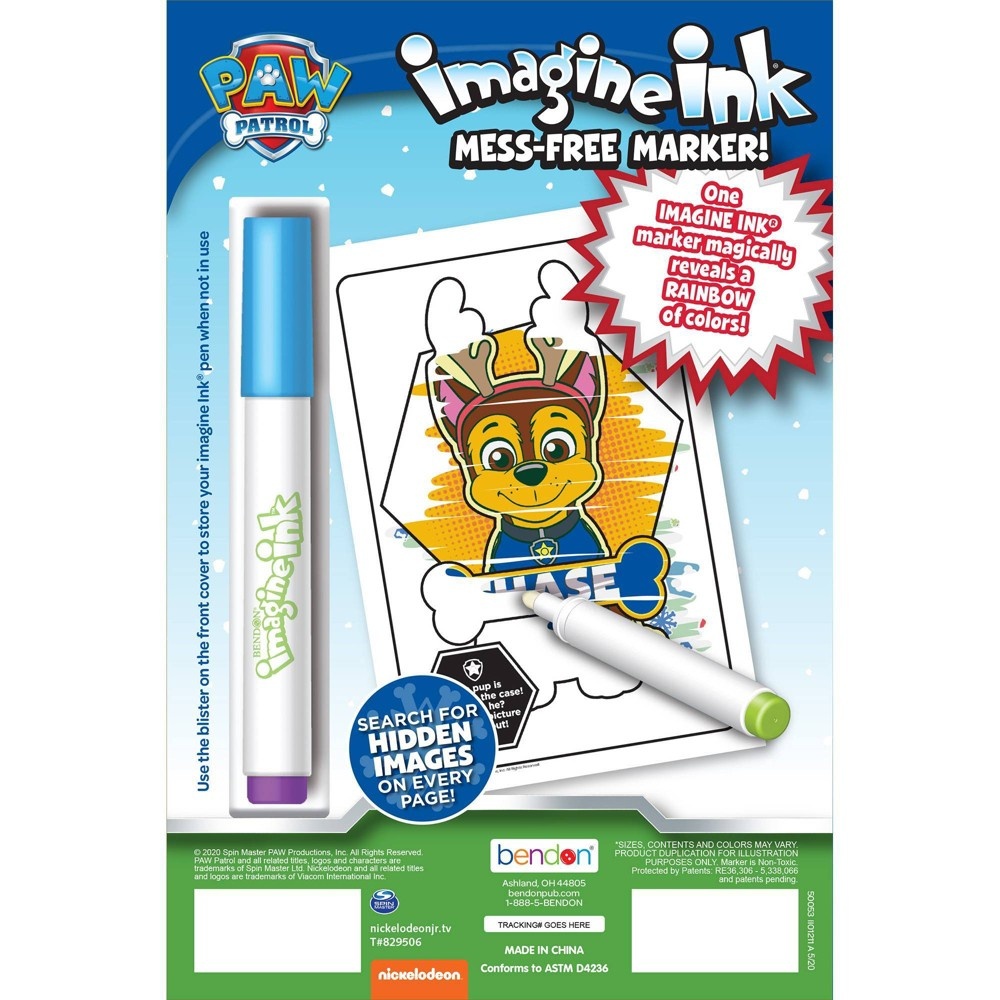 slide 2 of 3, Bendon PAW Patrol Imagine Ink Digest Size, 1 ct