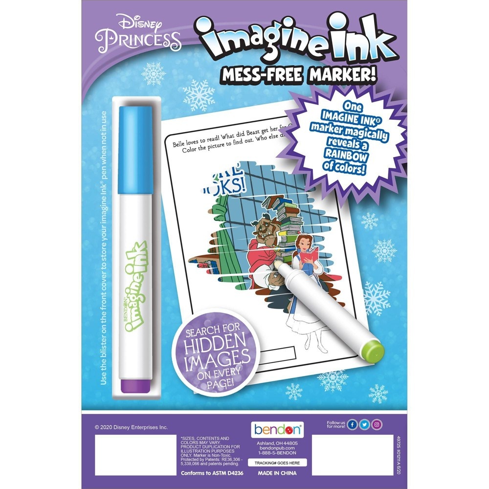 slide 2 of 3, Bendon Disney Princess Imagine Ink Digest Size, 1 ct