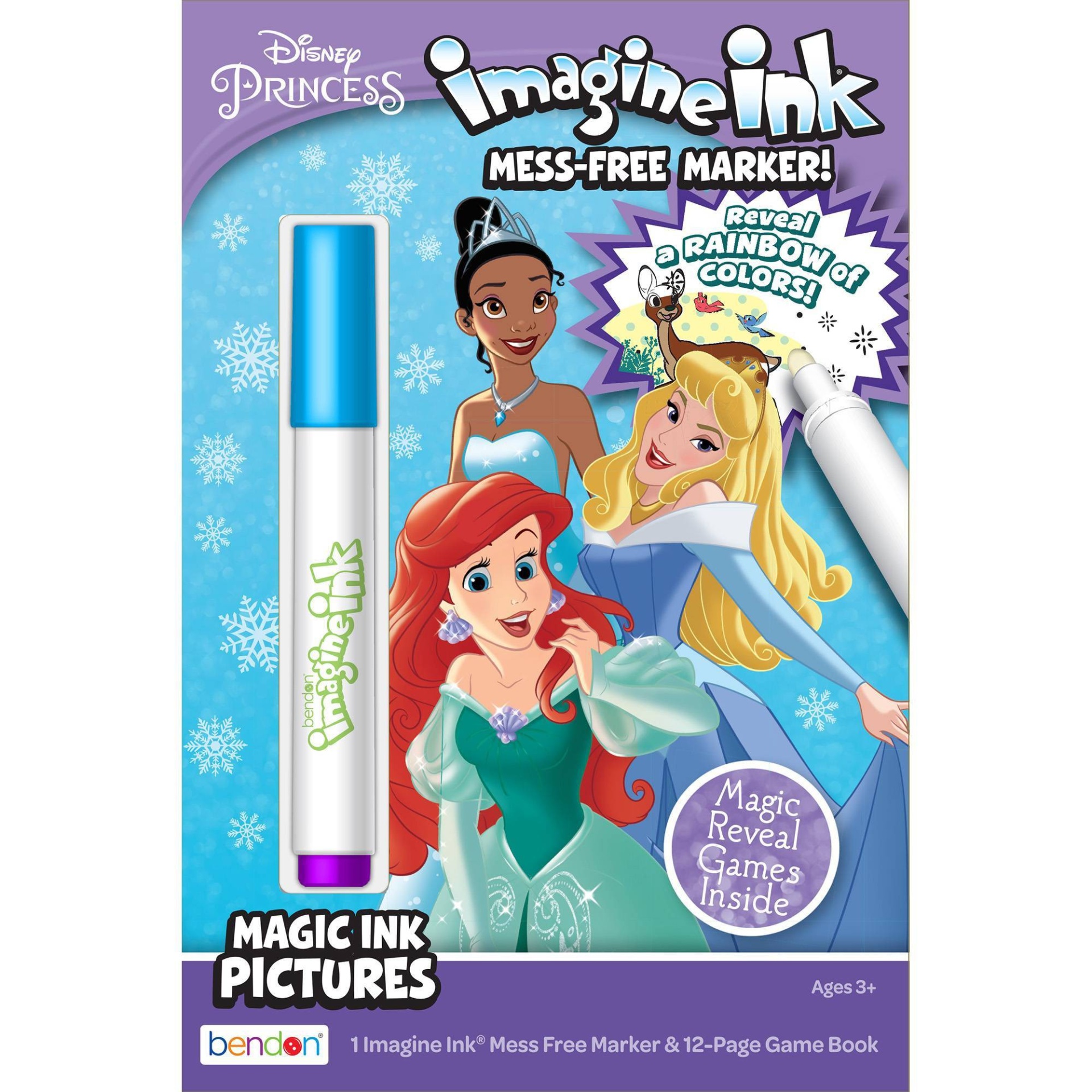 slide 1 of 3, Bendon Disney Princess Imagine Ink Digest Size, 1 ct