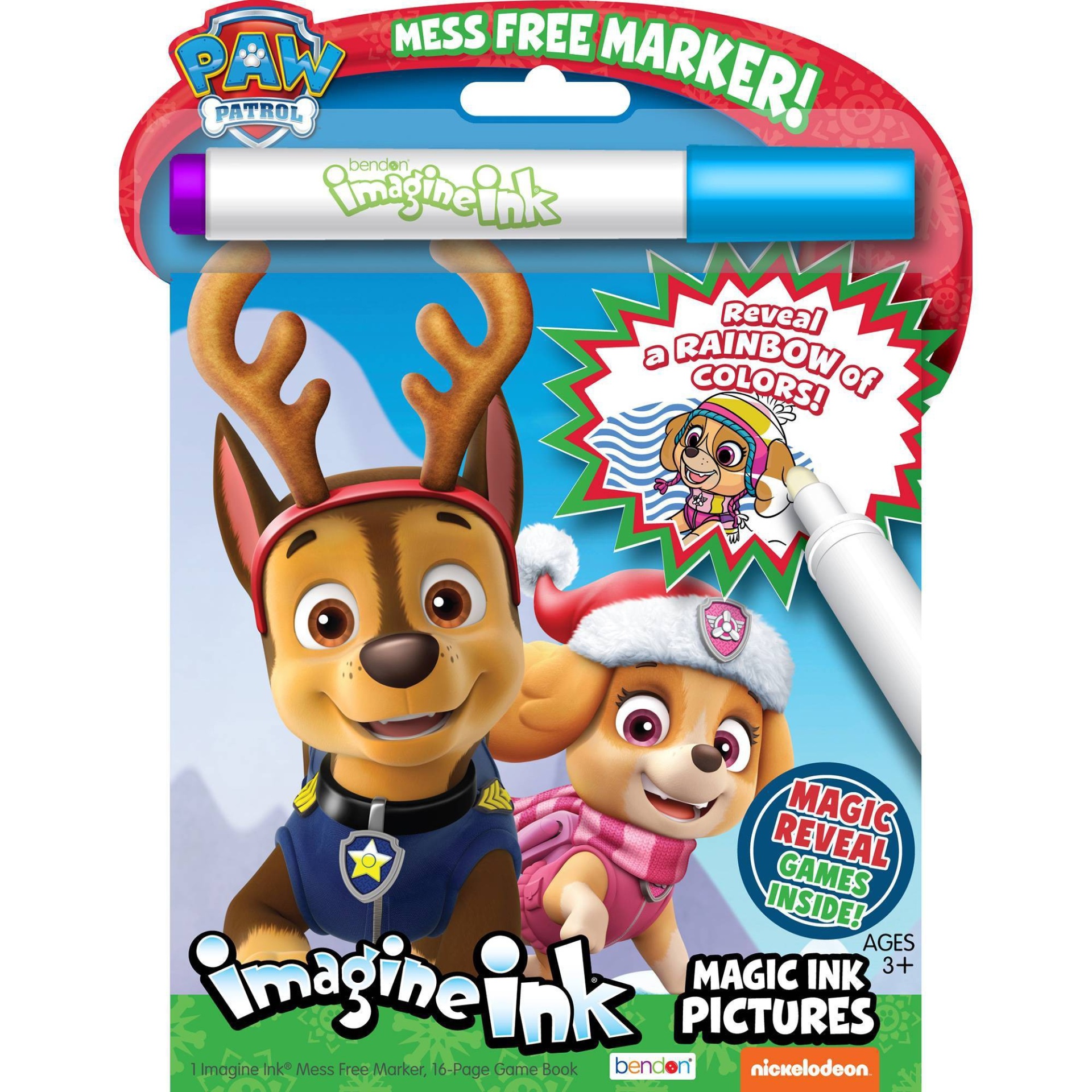 slide 1 of 3, Bendon PAW Patrol Imagine Ink Book, 1 ct