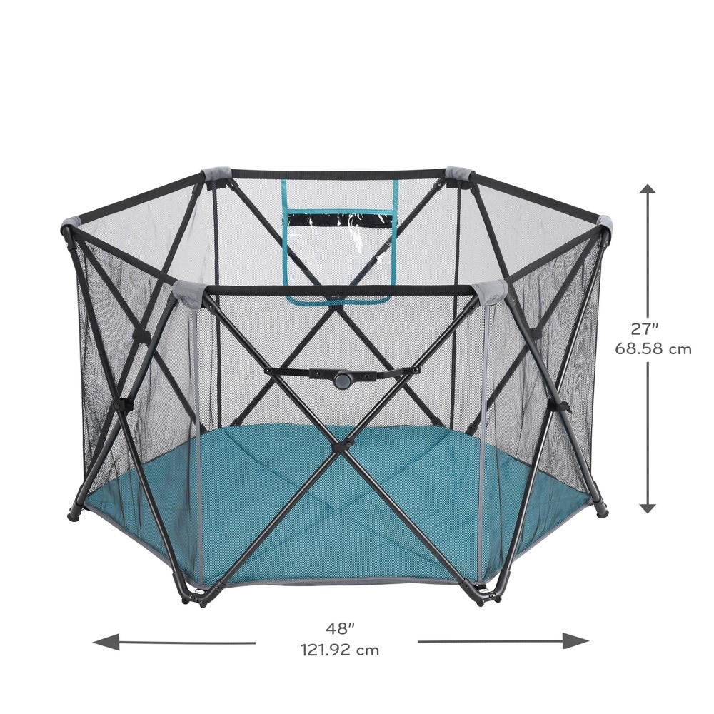 slide 3 of 14, Evenflo Play Away Portable Playard - Cedar Grove, 1 ct