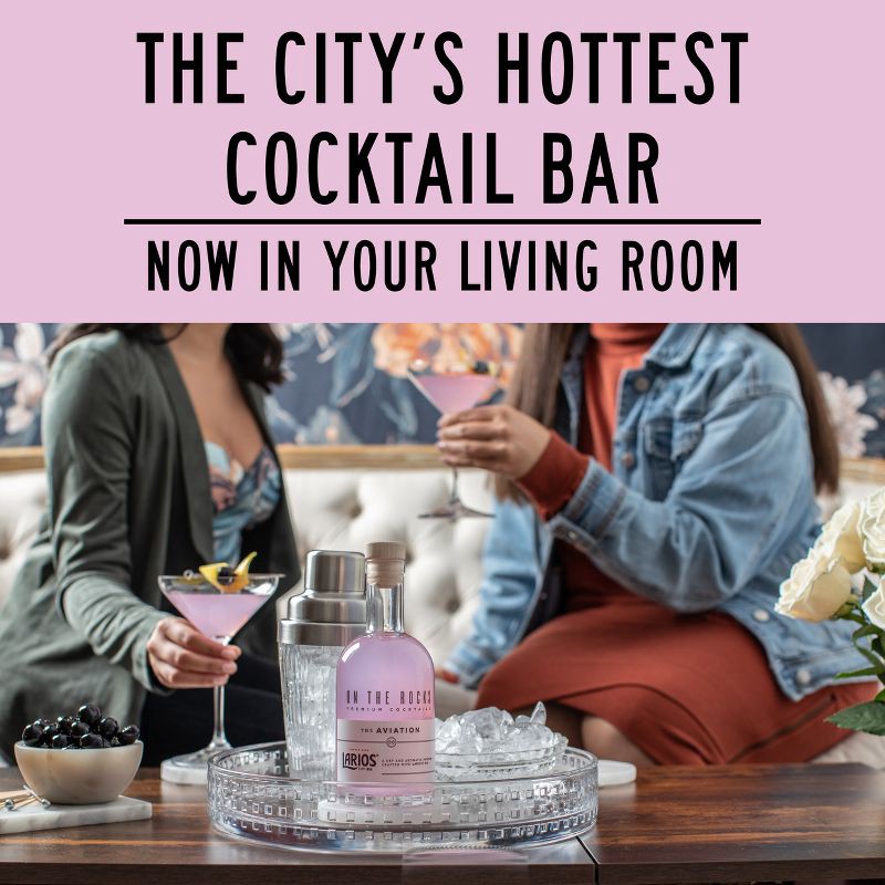 slide 5 of 6, On The Rocks Premium Cocktails On The Rocks OTR The Aviation Dry Gin Cocktail - 375ml Bottle, 375 ml