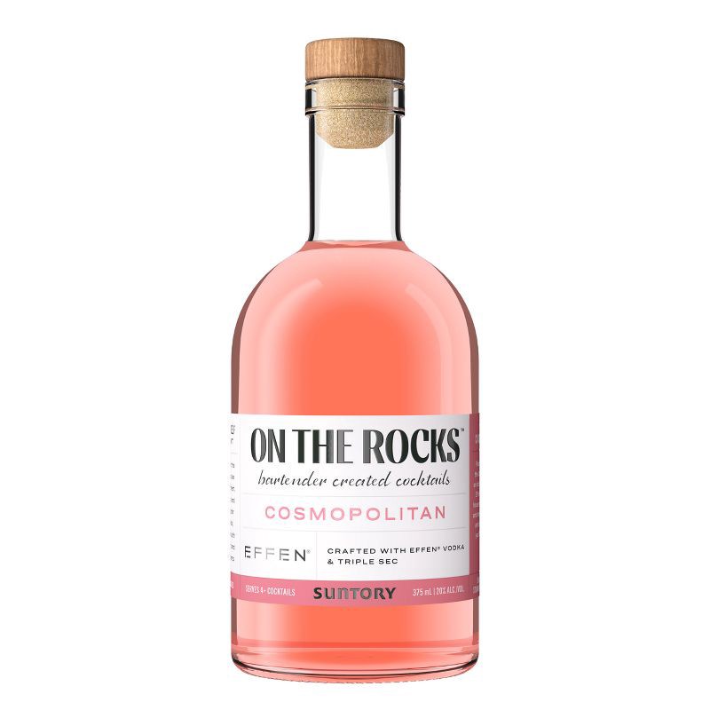 slide 1 of 6, On The Rocks Premium Cocktails On The Rocks OTR The Cosmopolitan Vodka Cocktail - 375ml Bottle, 375 ml