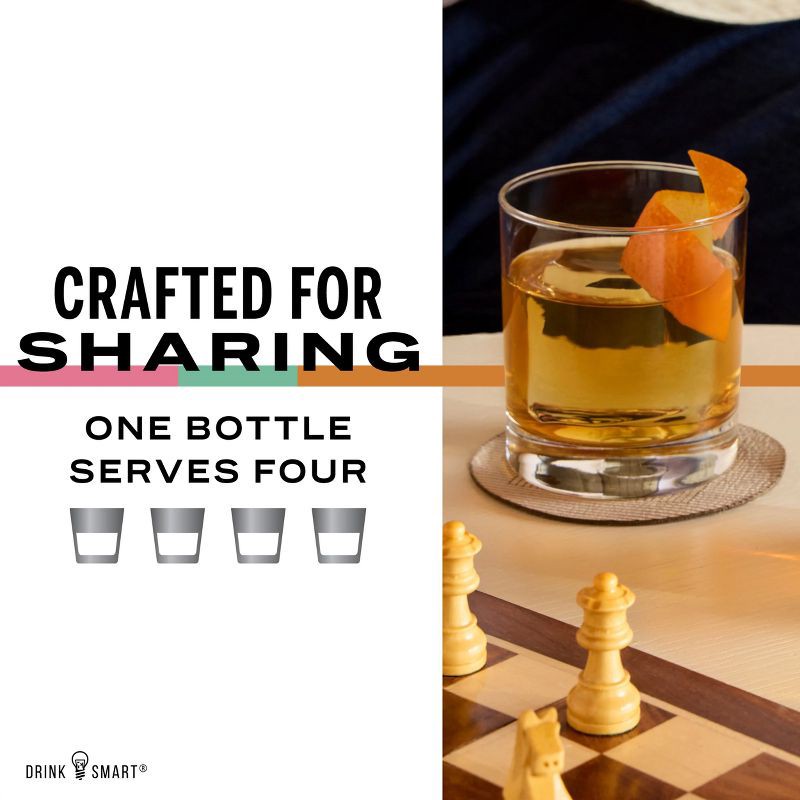 slide 4 of 6, On The Rocks Premium Cocktails On The Rocks OTR The Old Fashioned Whiskey Cocktail - 375ml Bottle, 375 ml