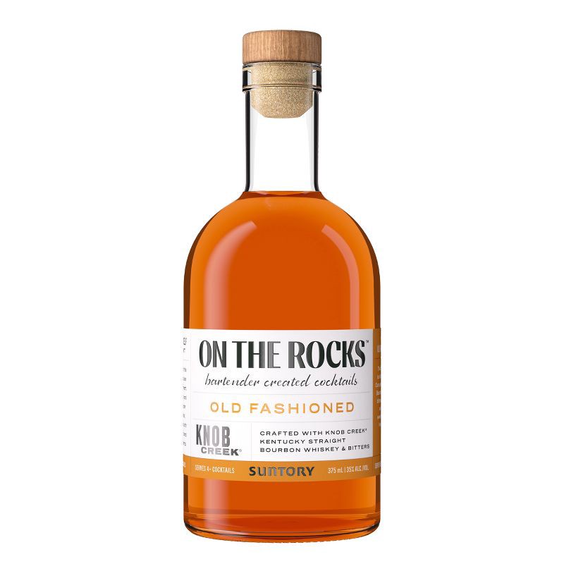 slide 1 of 7, On The Rocks Premium Cocktails On The Rocks OTR The Old Fashioned Whiskey Cocktail - 375ml Bottle, 375 ml