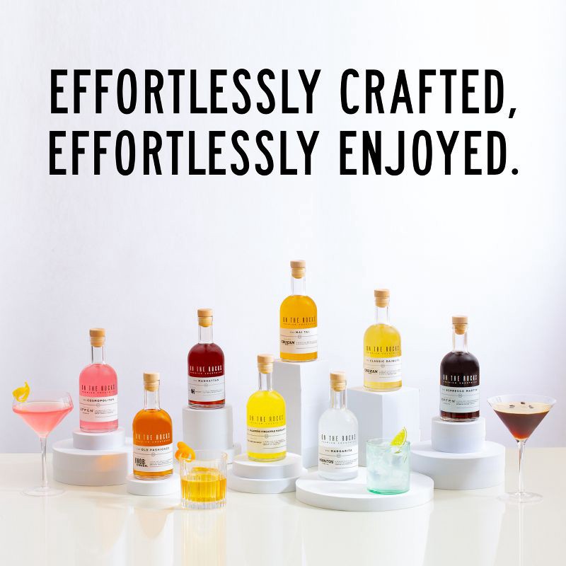 slide 6 of 7, On The Rocks Premium Cocktails On The Rocks OTR The Jalapeno Pineapple Margarita Tequila Cocktail - 375ml Bottle, 375 ml