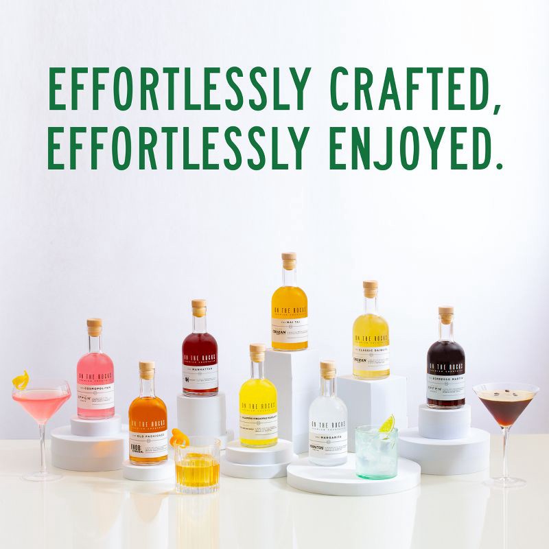 slide 6 of 7, On The Rocks Premium Cocktails On The Rocks OTR The Margarita Tequila Cocktail - 375ml Bottle, 375 ml