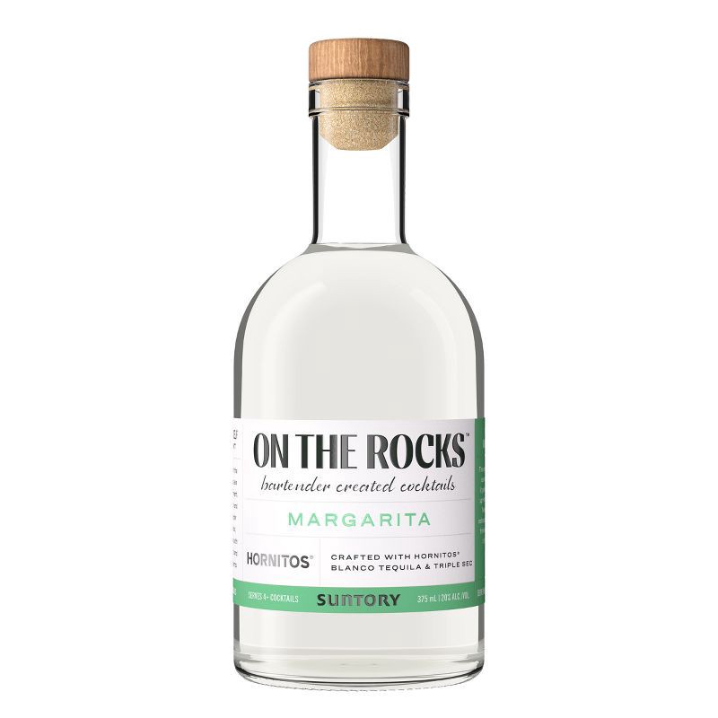 slide 1 of 7, On The Rocks Premium Cocktails On The Rocks OTR The Margarita Tequila Cocktail - 375ml Bottle, 375 ml