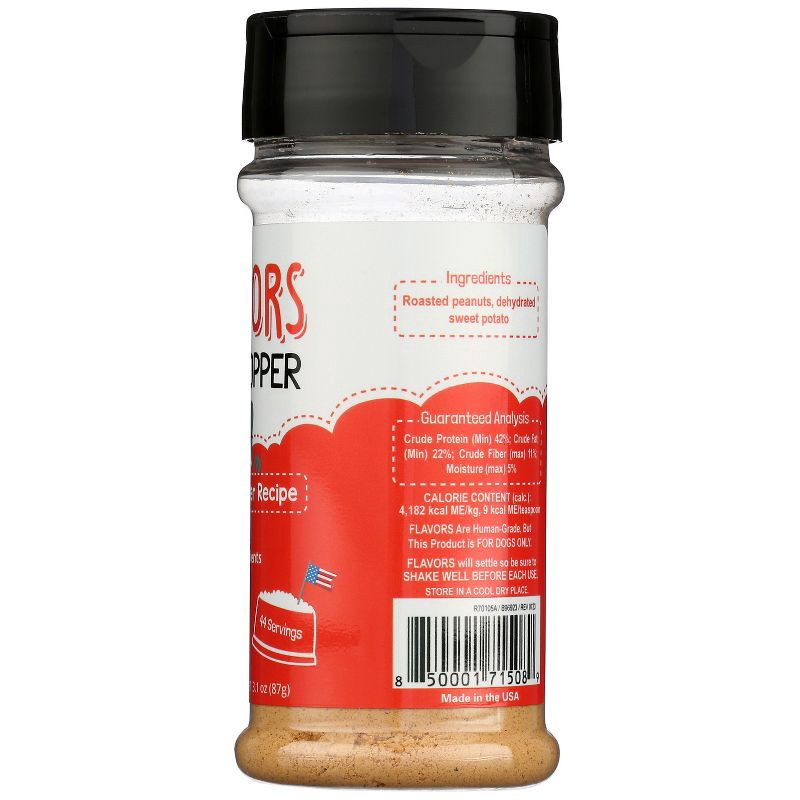 slide 2 of 6, Flavors Food Topper Peanut Butter Dog Treats - 3.1oz, 3.1 oz