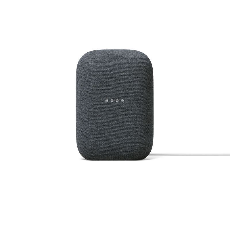 slide 1 of 1, Google Nest Audio - Charcoal, 1 ct