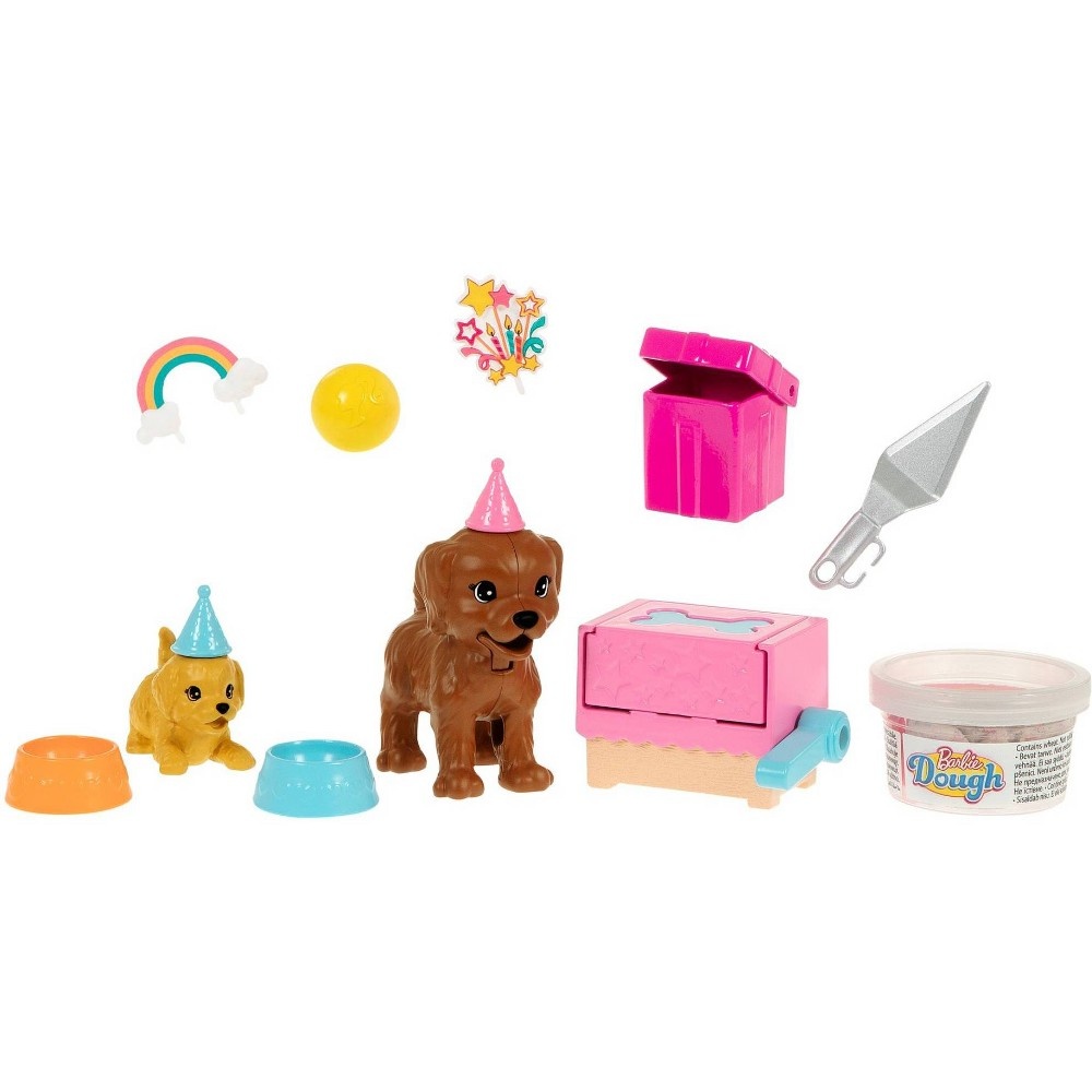 slide 5 of 6, Barbie Puppy Party Doll and Playset, 1 ct