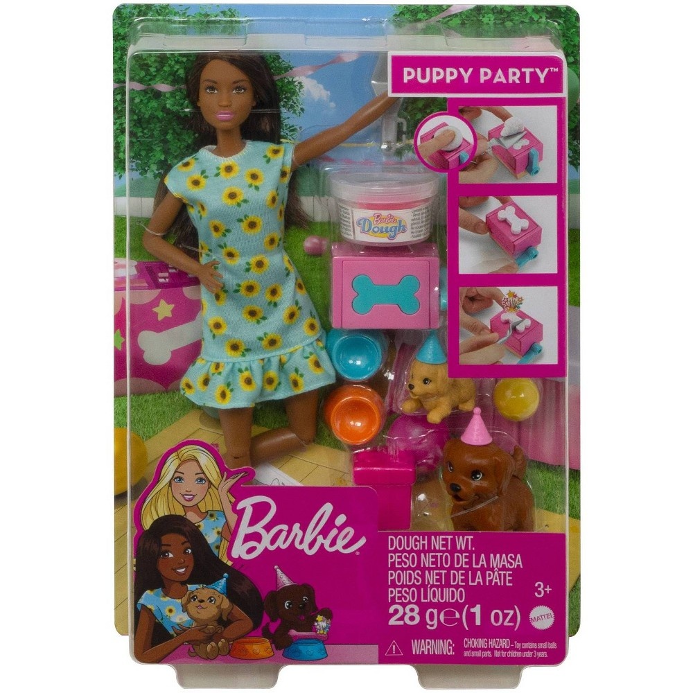 slide 6 of 6, Barbie Puppy Party Doll and Playset, 1 ct