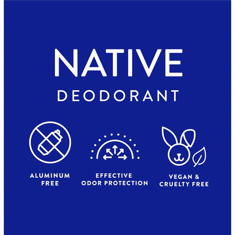 slide 5 of 6, Native Deodorant - Bergamot & Pine - Aluminum Free - 2.65 oz, 2.65 oz