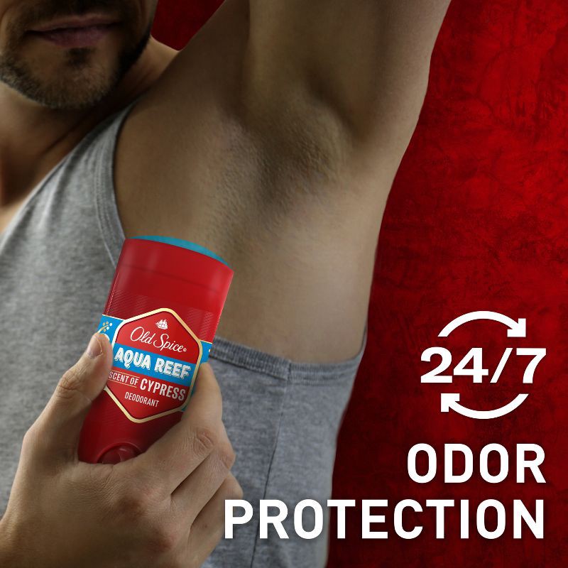 slide 9 of 10, Old Spice Deodorant Aqua Reef Twin Pack - 3oz/2pk, 2 ct; 3 oz