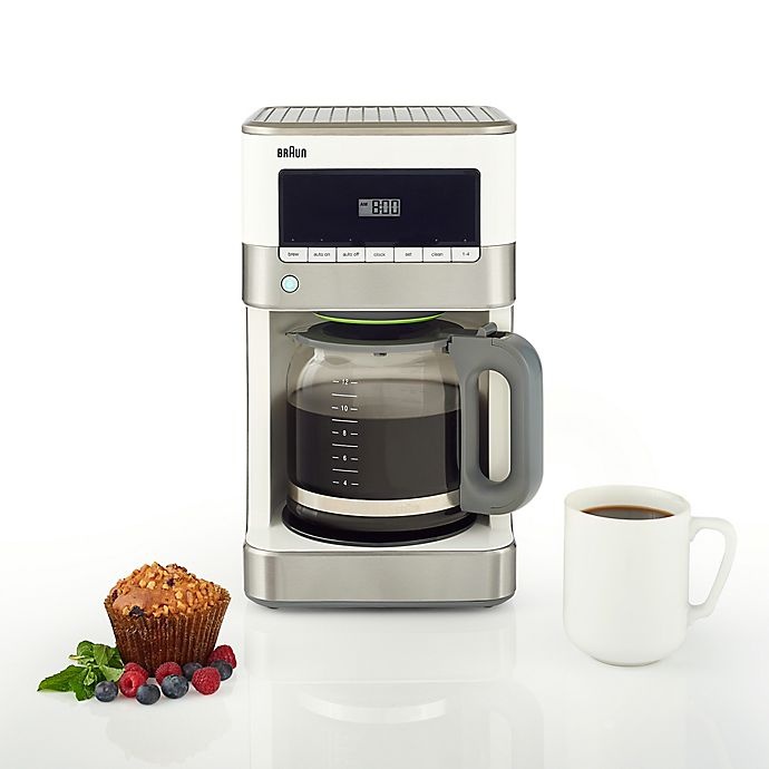 slide 2 of 4, Braun BrewSense 12-Cup Drip Coffee Maker - White, 1 ct