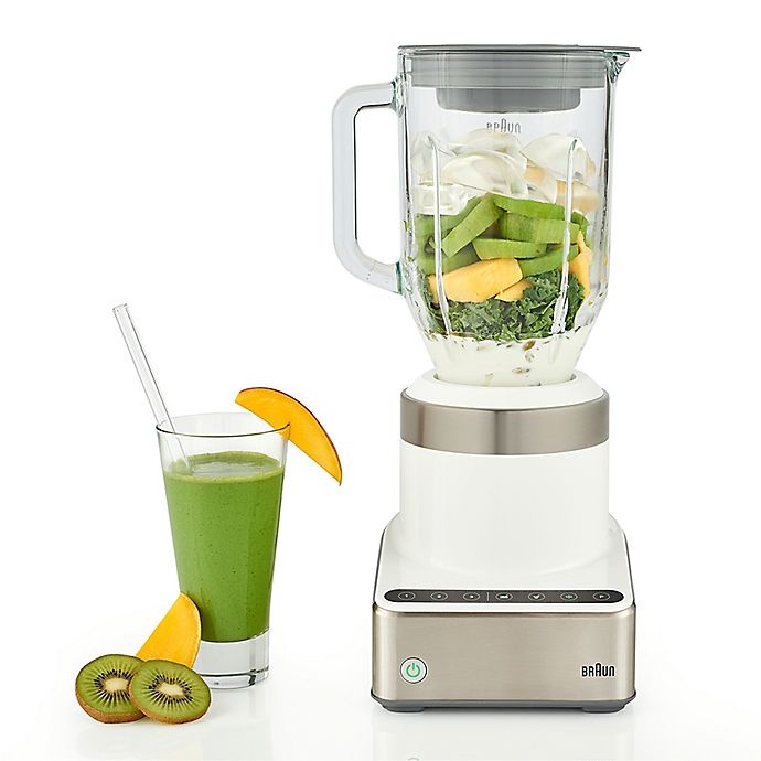 slide 2 of 6, Braun PureMix Blender with Thermal-Resistant Glass Jug - White, 1 ct