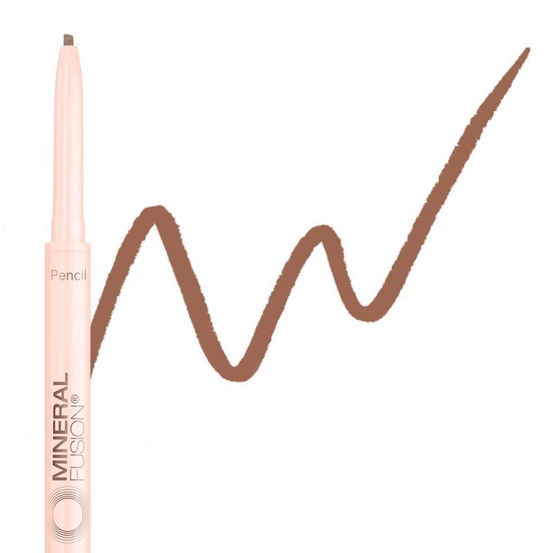 slide 2 of 5, Mineral Fusion Dual Ended Retractable Eyebrow Pencil - Medium Brown - 0.003oz, 0.003 oz