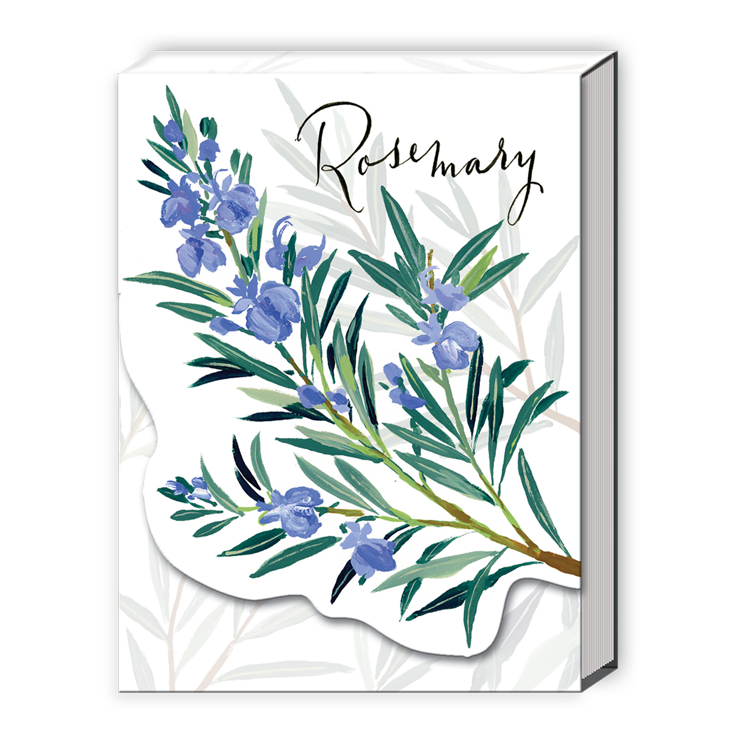 slide 1 of 1, Punch Studio Notepad Grown Rosemary, 1 ct