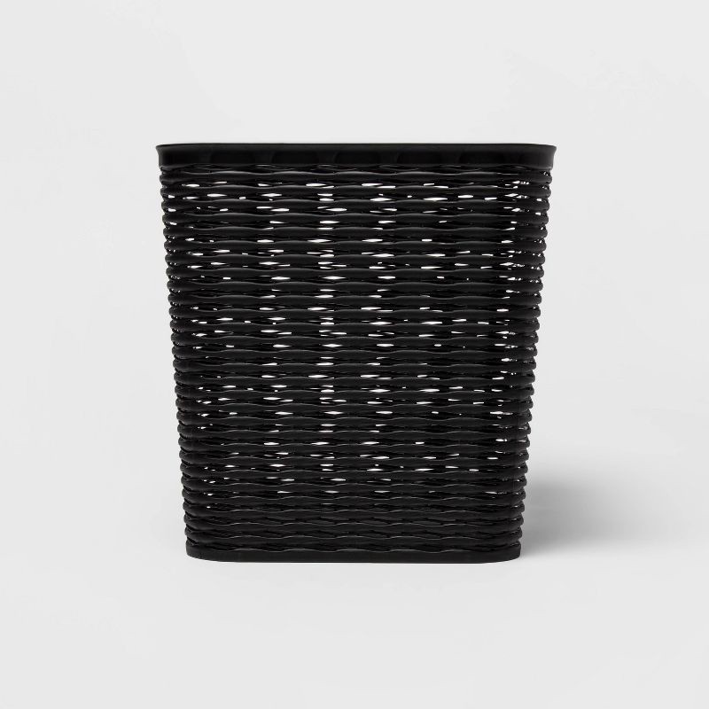 slide 1 of 3, Wave 11" Cube Storage Bin Black - Brightroom™, 1 ct