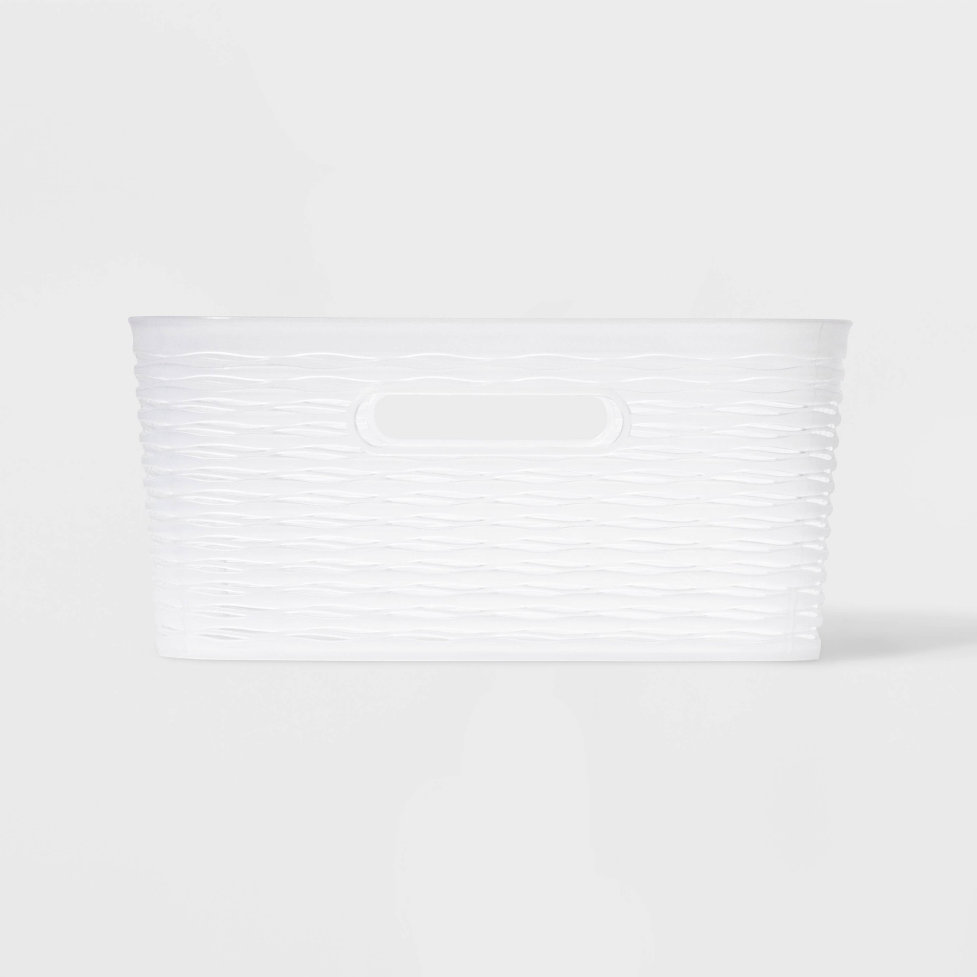 Wave Medium Storage Bin Translucent Room Essentials 1 ct Shipt