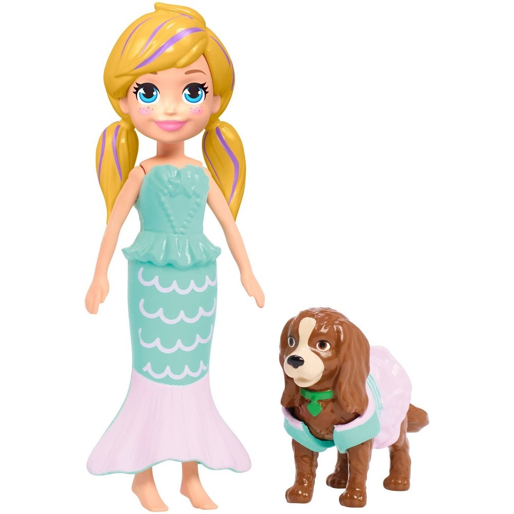 slide 4 of 6, Polly Pocket Polly & Puppy Matching Doll Playset, 1 ct