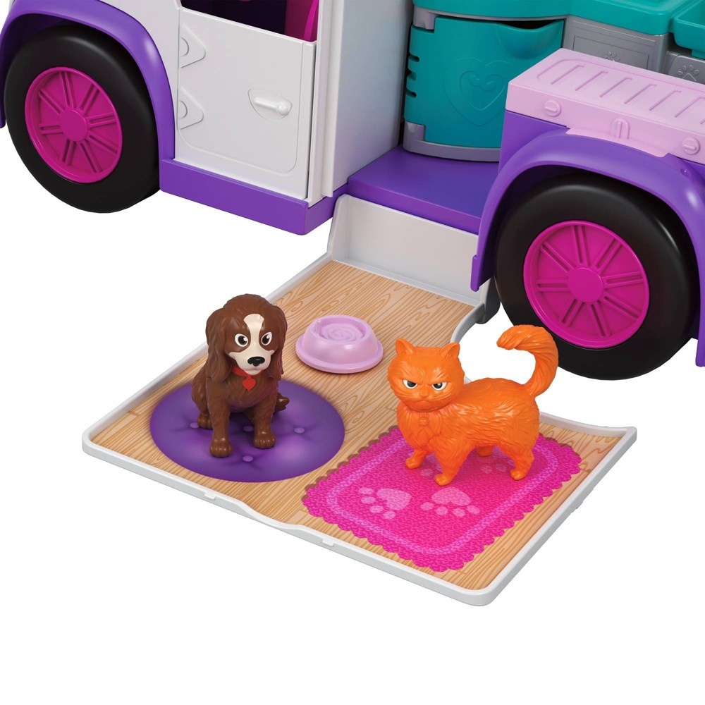 slide 2 of 6, Polly Pocket Playtime Pets Adventure Pack Playset, 1 ct