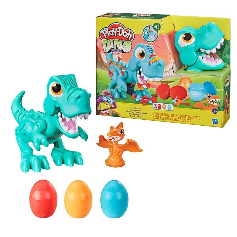 slide 4 of 11, Play-Doh Dino Crew Crunchin' T-Rex Playset, 1 ct