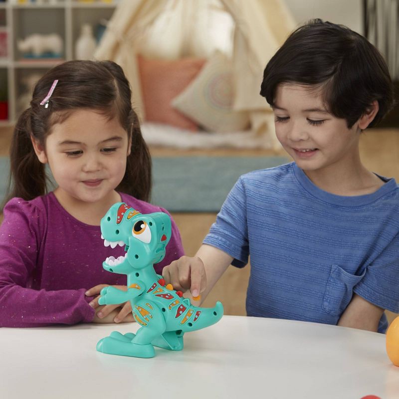 slide 10 of 11, Play-Doh Dino Crew Crunchin' T-Rex Playset, 1 ct